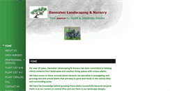 Desktop Screenshot of dannaherlandscaping.com